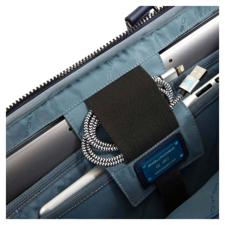Деловая сумка Piquadro Finn CA5981S123/BLU синий натур.кожа