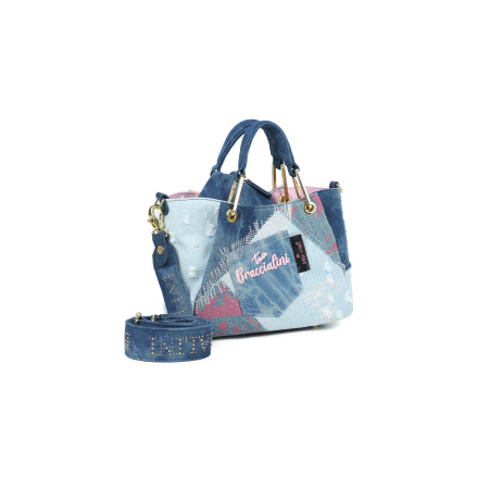 Сумка-тоут Braccialini Amy Jeans B18820-TY 200 tessuto/polisynt blu
