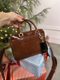 Мини-боулер Christian Villa cv06338 athene vernice castagna