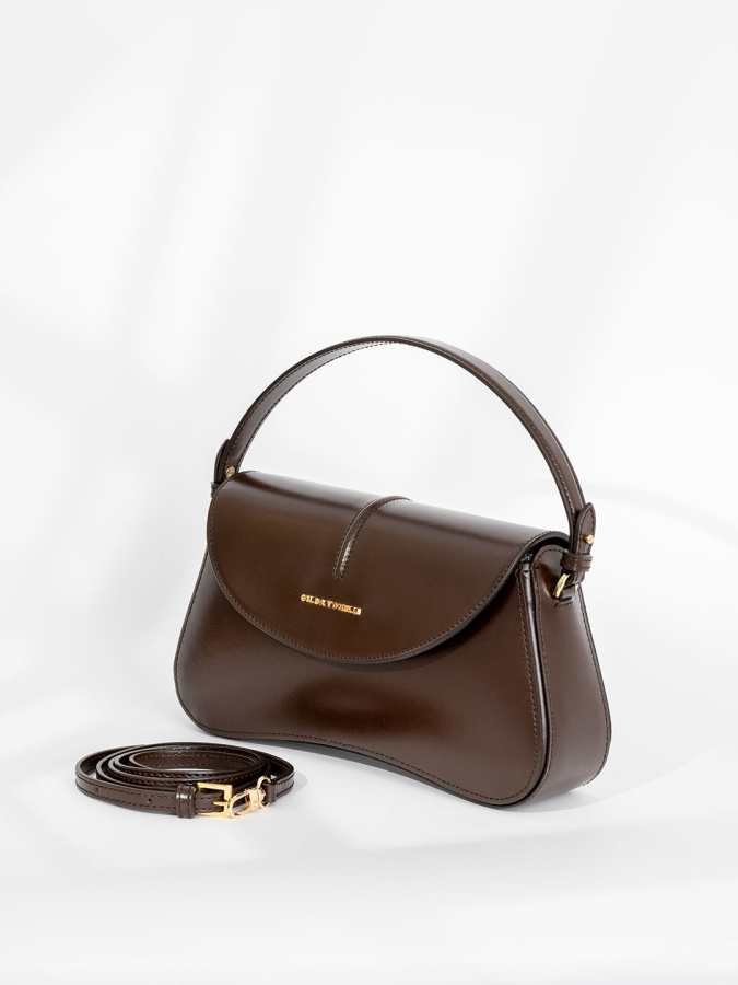 Сумка-багет Gilda Tonelli gt7904 calf t.moro