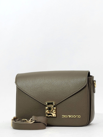 Мини-сэтчел Di Gregorio gr9150 vitello taupe oro