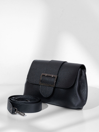 Сумка-багет Di Gregorio gr8745 zodiaco nero argento scuro