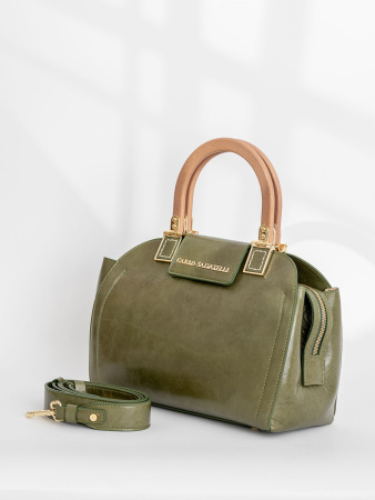 Сумка-боулер Carlo Salvatelli cs701/W alias verde