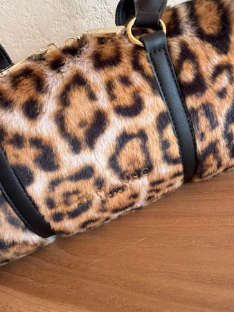 Сумка-боулер Ermanno Scervino Brianna Leopard Fur sce12402211 leopard