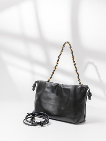 Сумка-хобо Steffalini st7006 vitello nero