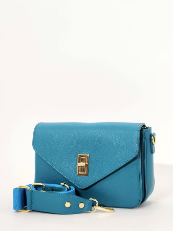 Мини-сумка Steffalini st0612 vitello turchese