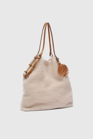 Шоппер Ermanno Scervino Alba sce12402099 panna