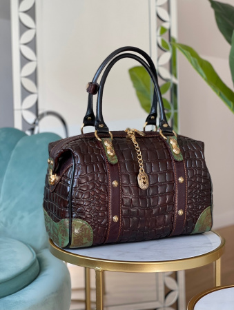 Сумка-боулер Marino Orlandi mo3817C cocco bordeaux