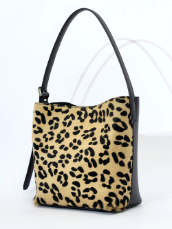 Мини-шоппер Ripani Jennifer rp1402OZ 00305 nero/camel