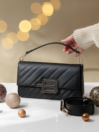 Сумка-багет Baldinini B-Magnetic Comp.1300 G4DPWGBH0032999 black