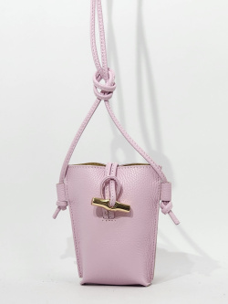 Сумка для телефона Steffalini st210 vitello rosa
