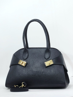 Сумка-тоут Steffalini st8600 vitello blu