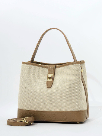 Сумка-тоут Sara Burglar sb2514 lino pers. beige