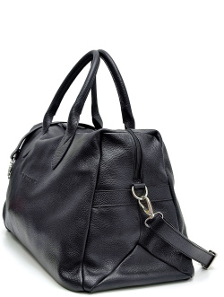 Дорожная сумка Di Gregorio gr133 vitello nero argento