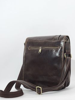 Вертикальная сумка Steffalini st1216 vaccetta marrone