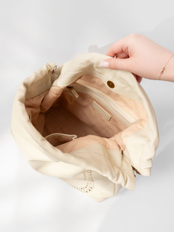 Сумка-хобо Tosca Blu Gaia TS25RB181 ivory