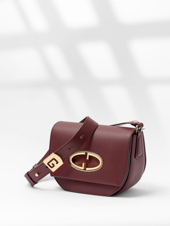 Мини-седло Gironacci gir3320 charme/calf vino/lilla