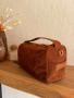 Сумка-боулер Ermanno Scervino Lisa Suede sce12402315 tan
