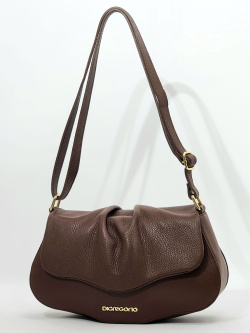 Сумка-седло Di Gregorio gr9013 vitello bruciato oro