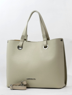 Шоппер Di Gregorio gr8906G vitello latte argento