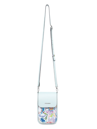 Сумка для телефона Curanni cu2562 vitello fiori