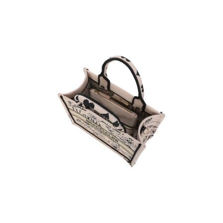 Тоут-шоппер Braccialini Queen B18590-TY 3274 tessuto/polisynt love