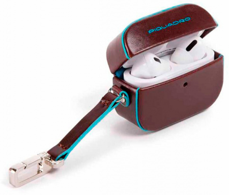Чехол для наушников AirPods Pro Piquadro Blue Square AC5308B2/MO