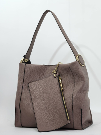 Сумка-тоут Carlo Salvatelli cs762 double taupe