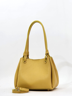 Мини-шоппер Steffalini st6081 vitello giallo