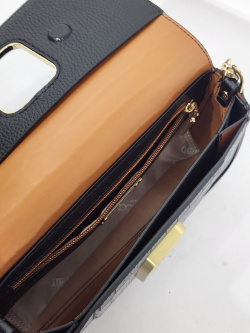 Сумка-багет Gironacci gir2290 rico lux/vitello/calf nero/nero