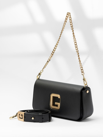 Сумка-багет Gironacci gir2290 charme/calf nero/lilla