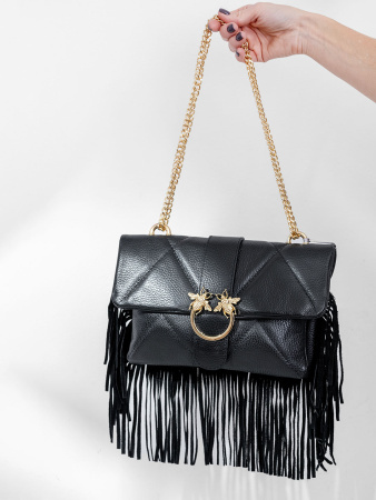 Сумка-багет Steffalini st0614 vitello nero