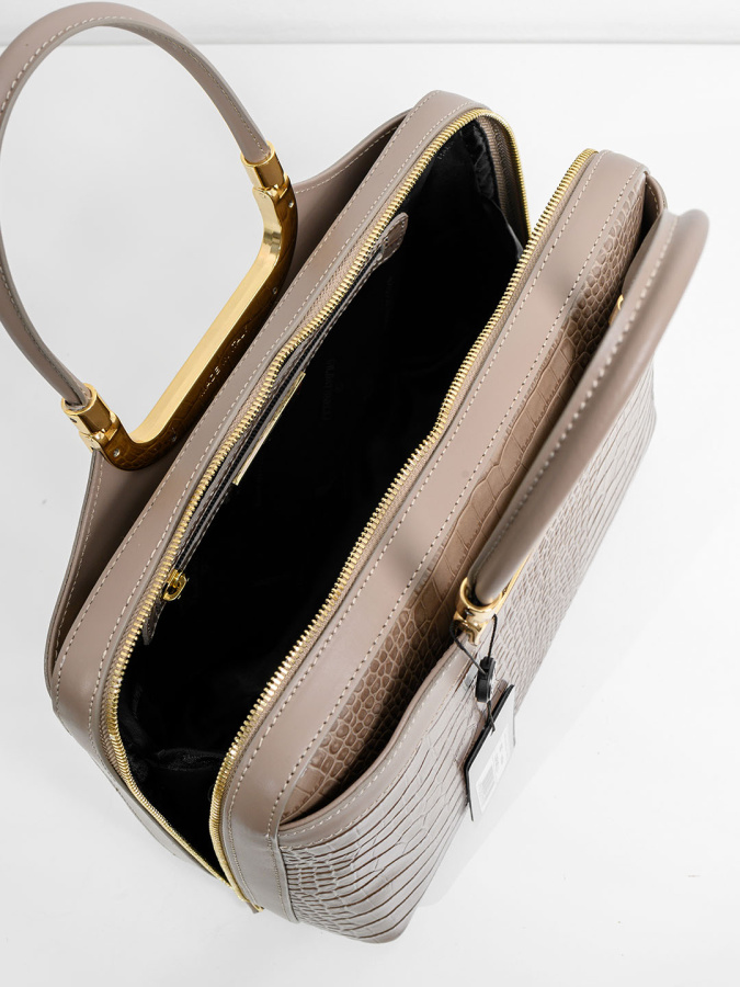 Сумка-боулер Gilda Tonelli gt5252 s.brunello tortora