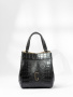 Мини-шоппер Gironacci gir3430 krokis/vitello nero/nero