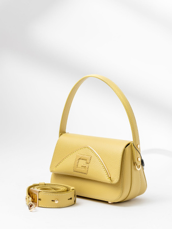Мини-сэтчел Gironacci gir3340 vitello/calf mimosa/phard