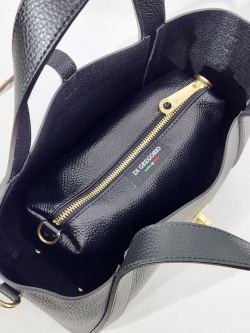 Тоут-шоппер Di Gregorio gr9203 vitello nero oro