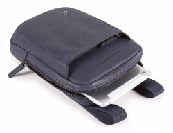 Вертикальная сумка Piquadro Black Square CA3084B3/BLU4