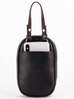 Сумка для телефона Curanni cu2570 vitello nero
