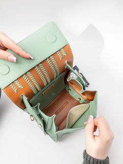 Мини-сэтчел Gironacci gir3240 vitello/calf timo/cuoio