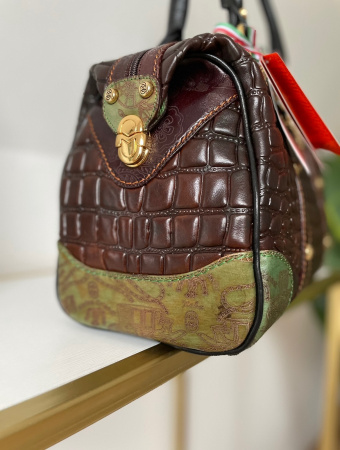 Сумка-боулер Marino Orlandi mo3817C cocco bordeaux