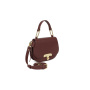 Сумка-седло Braccialini Michelle B18650-PP 404 pelle bordeaux