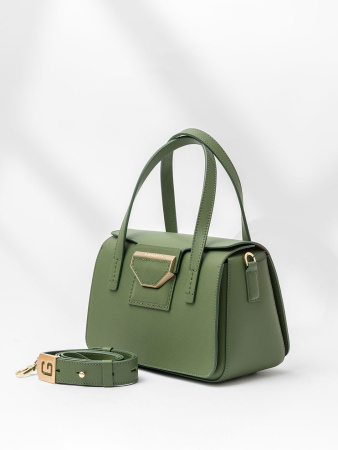 Сумка-боулер Gironacci gir3132 charme/calf muschio/cuoio