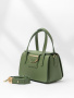 Сумка-боулер Gironacci gir3132 charme/calf muschio/cuoio
