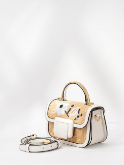 Мини-сэтчел Cromia It Anemone cr1405928 bianco