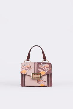 Мини-сэтчел Cromia Miss Flower cr1406094 castagna