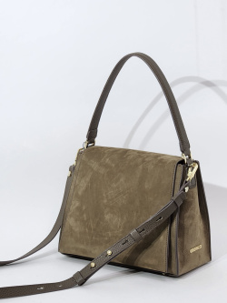 Сэтчел Gironacci gir3171 nabuk/vitello/venere fossil/fossil