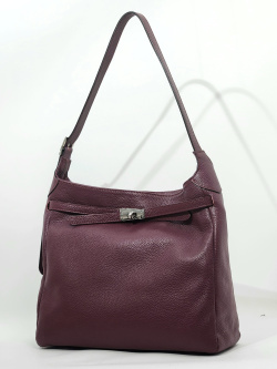 Сумка-хобо Steffalini st1394 vitello vino