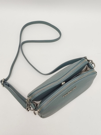 Сумка-багет Di Gregorio gr8798 vitello mineral blue
