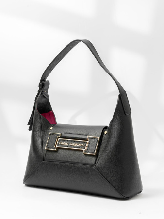 Сумка-тоут Carlo Salvatelli cs721 gemma nero