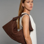 Сумка-хобо Arcadia Roxanne ar5612 dollaro/raffia cognac